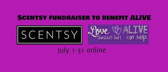 Enjoy your Scentsy favorites and support ALIVE – through July 31