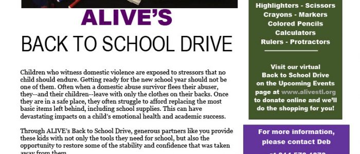 Back to School Drive 2017