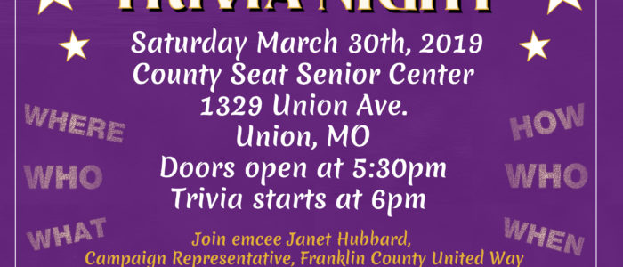 Famous Couples Trivia in Union…Join Us!